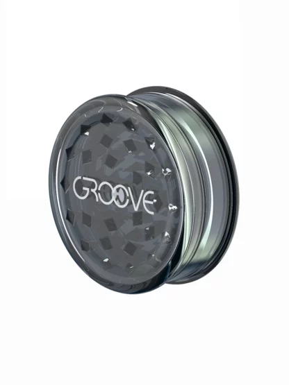 Groove Premium 2-Piece Acrylic Herb Grinder - Image 2
